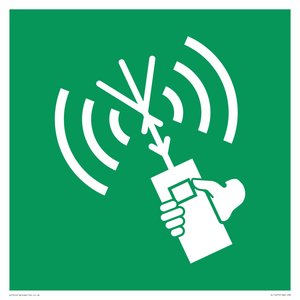 E051 safe condition 2way VHF radio